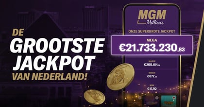 Ontdek de Opwinding van MGM Millions: Jackpots tot wel €5.000.000!
