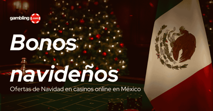Bonos navideños para casinos online en México