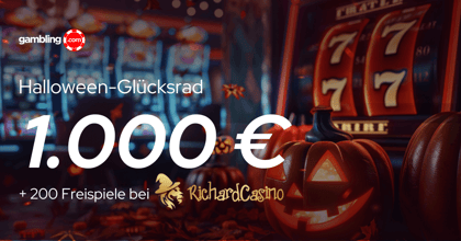 Richard Casino Wheel of Fortune – Schrecklich großartige Preise im Halloween-Glücksrad!