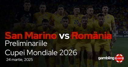 Pariuri România vs San Marino, ponturi calificări Cupa Mondială 18 noiembrie