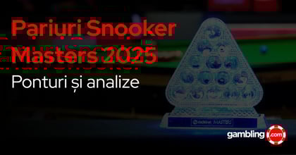 Pariuri Snooker Masters 2025 - Ponturi și analize complete