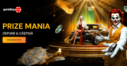 Câștigă un Audi A3 sau zeci de  iPhone 17 și Playstation 5 cu Prize Mania la Joker Casino