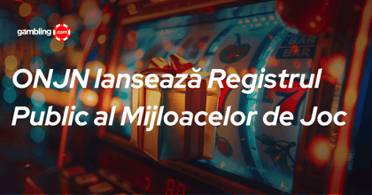 ONJN lansează Registrul Public al Mijloacelor de Joc - un pas decisiv împotriva pieței negre