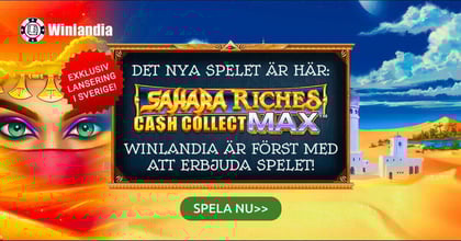 🏆 Spela Sahara Riches Cash Collect Max – exklusivt hos Winlandia före alla andra
