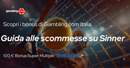 Guida alle scommesse Sinner: strategie e consigli per scommettere sul tennis