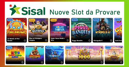 Sisal Slot: Scopri le Novità da Giocare con Bonus