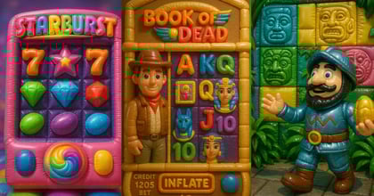 Le slot più popolari...in versione gonfiabile!