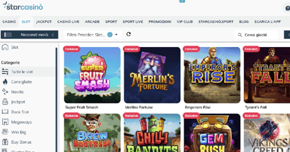 Cos’ è Slotmill il nuovo provider in esclusiva su StarCasino