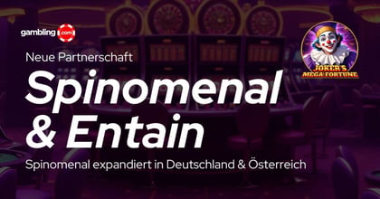 Spinomenal launcht Content-Kooperation mit Entain in Deutschland & Österreich