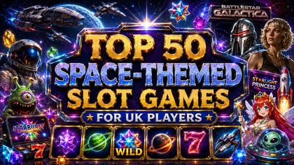 Top 50 Space-Themed Slots For UK Players