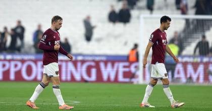 Premier League Relegation Odds: West Ham Backed For The Drop