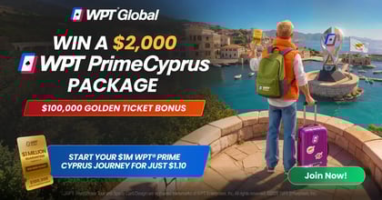 Land A WPT Prime Cyprus Championship Package For $1.10