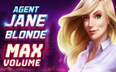 Agent Jane Blonde Max Volume Spielautomat