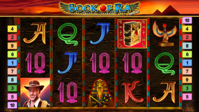 Book of Ra Deluxe Gewinnlinien