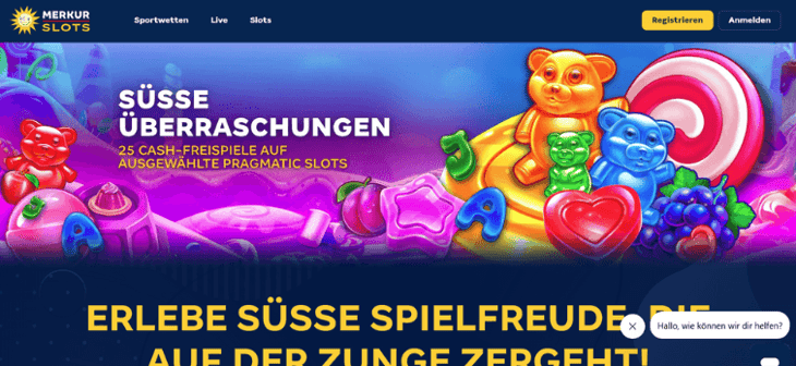 Merkur Slots - Cash Freispiele an Pragmatic Play Slots