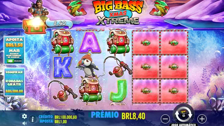 Big Bass Xmas Extreme - Como Jogar