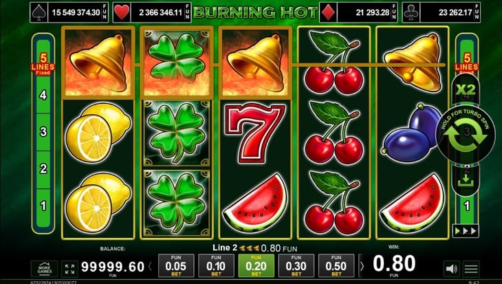 burning hot top pacanele romania
