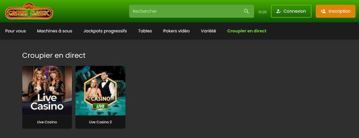 Casino Classic casino en direct