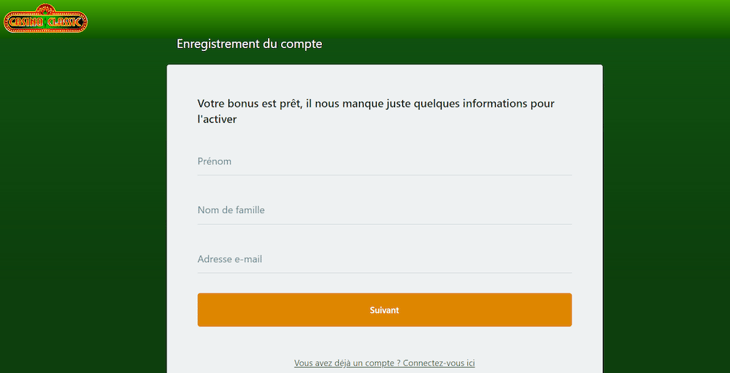 Casino Classic inscription