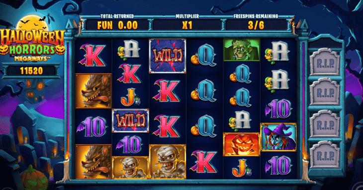 México Slots Halloween Horrors Megaways