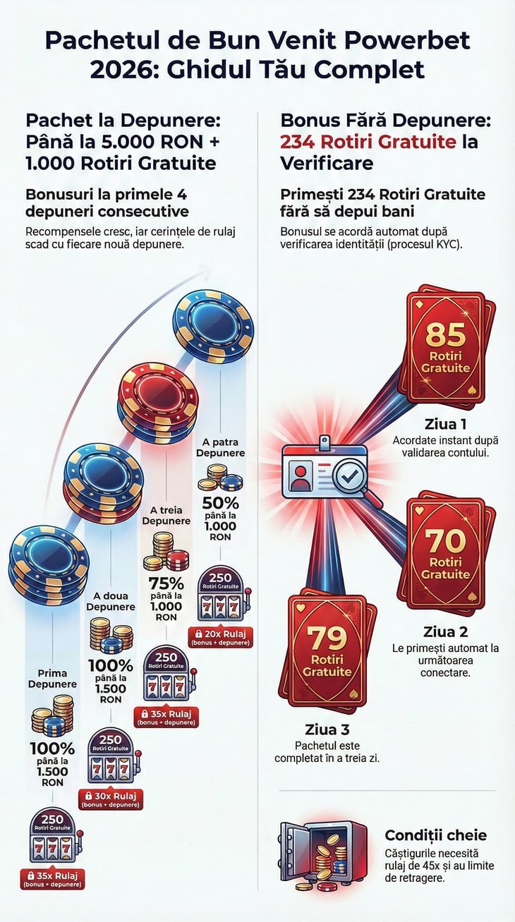pachet de bun venit powerbet 2026