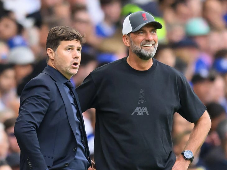 Pochettino and Klopp