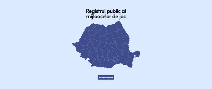 Registrul public al mijloacelor de joc