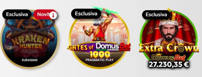 slot brandizzate domusbet