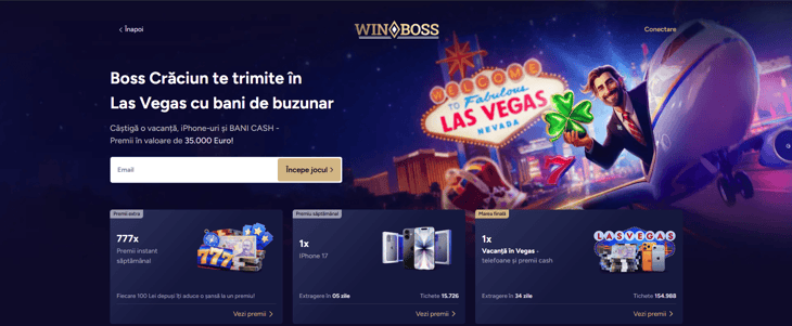 promotie de Craciun Winboss