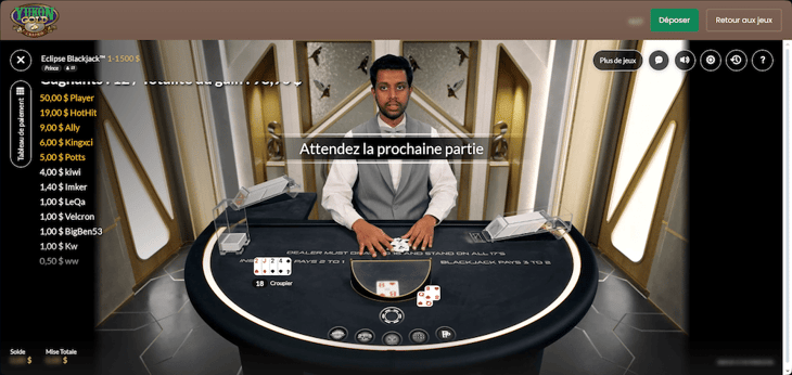 Yukon Gold Casino jeu favori