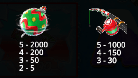 christmas big bass bonanza slot simboli alto payout screenshot