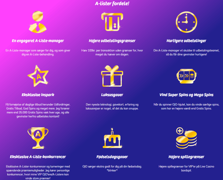 Club OJO & A-Liste VIP