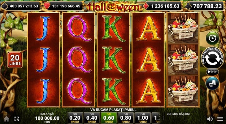 halloween slot amusnet