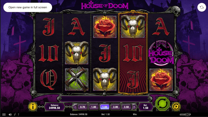 House of Doom slot Stranger Things