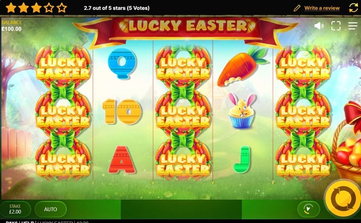 Lucky easter slot