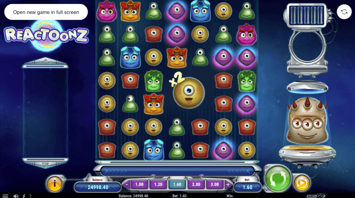 Reactoonz slot 2025 PlayNgo pacanele Stranger things