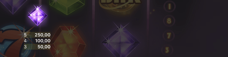 Starburst slot simboli basso payout screenshot