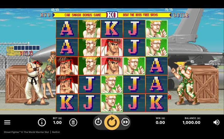 Street Fighter II: The World Warrior (NetEnt)